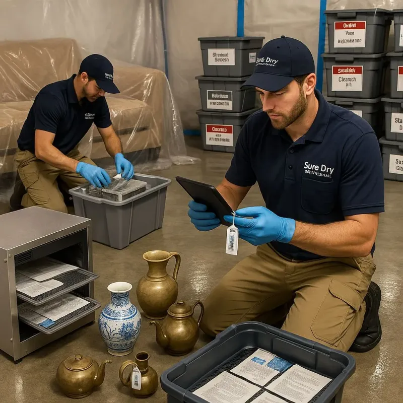 Content Protection and Restoration process in Allyn, WA