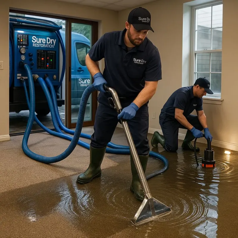 Water Extraction and Removal process in Allyn, WA
